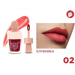 Тинт для губ Iman Of Noble Tints Клубника, 5 ml, тон 02