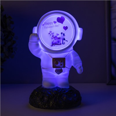 Ночник Космонавт LED USB МИКС 7,5х7,5х17,5 см