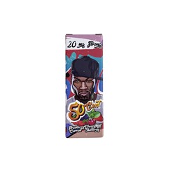 50 CENT жидкость для заправки 20mg Strawberry cherry mint currant blueberry