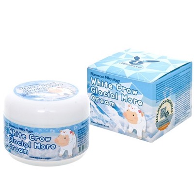 Крем для лица ОСВЕТЛЯЮЩИЙ White Crow Glacial More Cream Elizavecca 100 мл