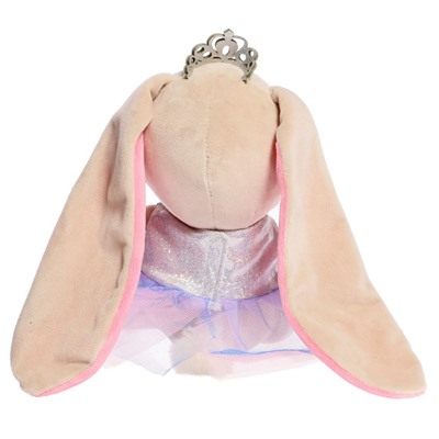 Мягкая игрушка «Зайка Лин», принцесса в платье с короной», 20 см