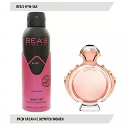 Дезодорант BEA'S W 568 - Paco Rabanne Olympea For Women 200мл