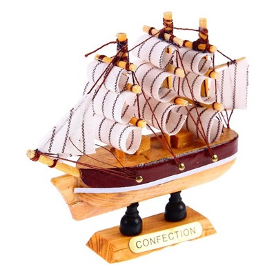 Корабль сувенирный малый «Аризона», микс, 3×10×10 см