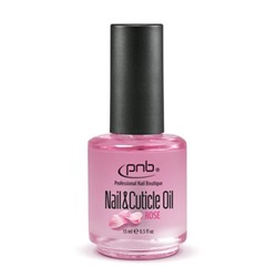 Масло для кутикулы Nail&Cuticle Oil Rose PNB 15 мл