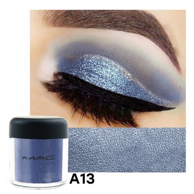 Рассыпчатые тени МАС Pigment, Aqua Blue A13