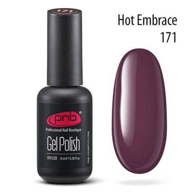 Гель-лак PNB 171 Hot Embrace 8 мл