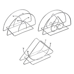 VETTA Салфетница, металл, 13х7х6см, 3 дизайна
