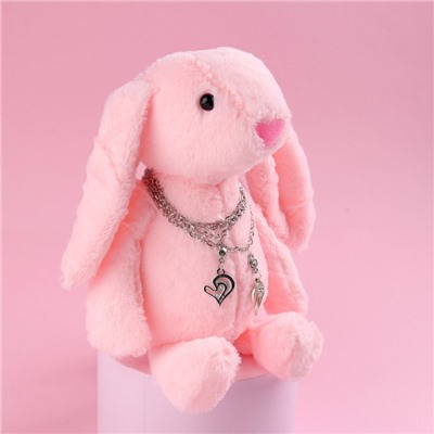 Мягкая игрушка «Самой прекрасной», розовый зайка