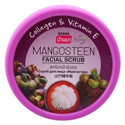 Banna Скраб для лица с экстрактом мангостина / Mangosteen Facial Scrub, 100 мл