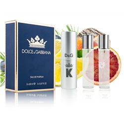 Dolce & Gabbana K By Dolce & Gabbana, Edp, 3x20 ml (муж)