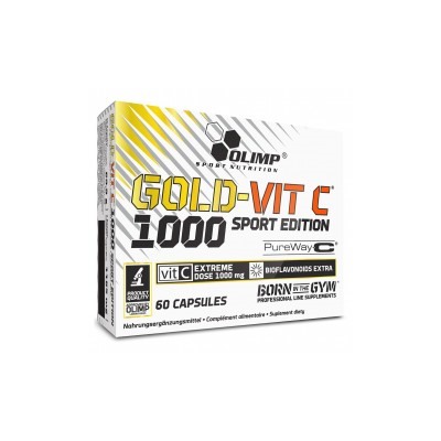 Витамин С Gold Vit C 1000 Sport Edition Olimp 60 капс.