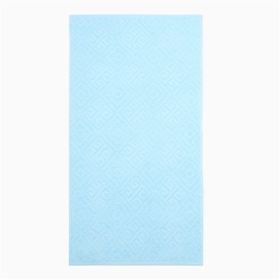 Полотенце махровое Portico, 50х90см, цвет голубой, 460г/м, хлопок
