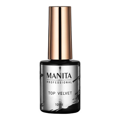 Manita Professional Топ для гель-лака без липкого слоя / Velvet, 10 мл