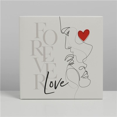Коробка складная «Любовь», 26 х 26 х 8 см