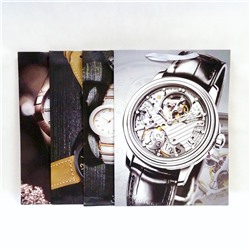 Пакет подарочный Часы 31*42*12см 4 вида (12 в упаковке) HP-S-6304L
