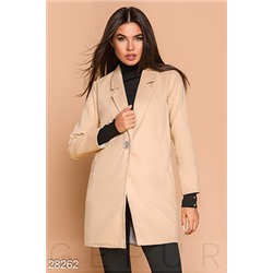 Лаконичное пальто-пиджак