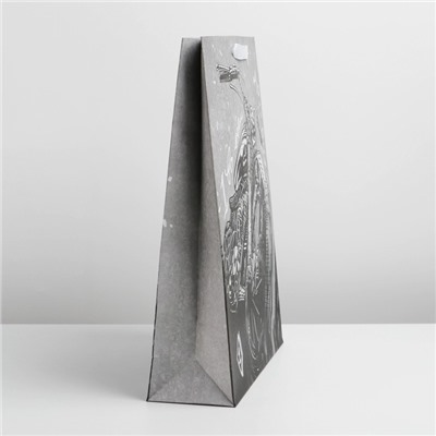 Пакет крафтовый вертикальный «Первому во всём», L 31 × 40 × 11,5 см