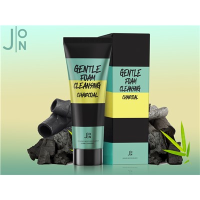 J:ON Пенка для умывания с Углем Gentle Foam Cleansing Charcoal (6994), 100 ml