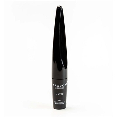 Provoc Жидкая подводка-ролл, матовая Eyeliner Wheel 01 Matte Black