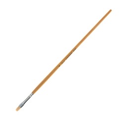 Кисть «Сонет» № 4, щетина, плоская, удлинённая ручка, d=8 мм