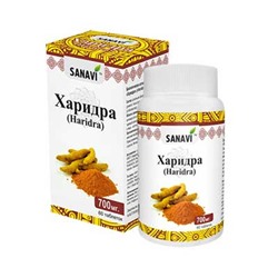 Харидра (обеззараживающее и противовоспалительное средство) Sanavi 60 табл.