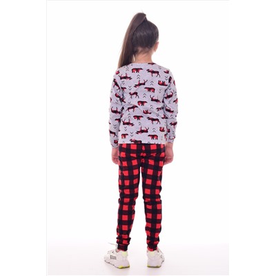 Пижама детская 7-270 (красный)