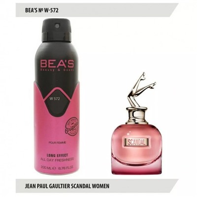 Дезодорант BEA'S W 572 - Jean Paul Gaultier Scandal For Women 200мл