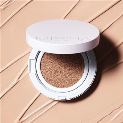 Missha Тональный крем-кушон / Magic Cushion Cover Lasting SPF50+/PA+++ №21 Light Beige, 15 г