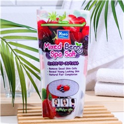 Солевой скраб для тела Ягодный микс Yoko Mixed Berry Spa Salt, Пакет 300 гр. Таиланд