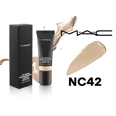 Тональный крем MAC PRO LONGWEAR NOURISHING WATERPROOF FOUNDATION (легкий, флюид), 25 ml, ТОН NC42