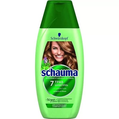 Шампунь Schauma 7 трав 380ml