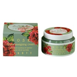 Крем тонизирующий с экстрактом розы Rose flower energizing cream Jiggot 100 мл.