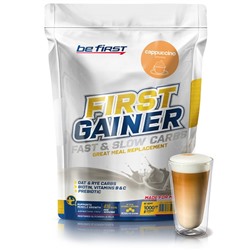 Гейнер со вкусом капучино First Gainer cappuccino Be First 1000 гр.