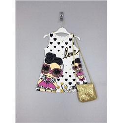 Платье с сумочкой для девочки TRP3785
