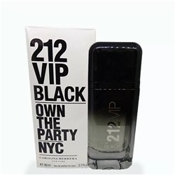 Carolina Herrera 212 Vip Black The Own Party Nyc For Men EDP 100ml Тестер