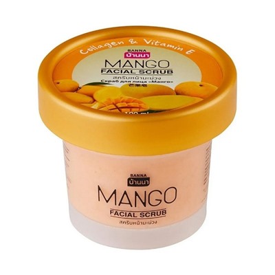 Banna Скраб для лица с экстрактом манго / Mango Facial Scrub, 100 мл