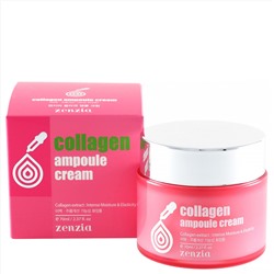 JIGOTT Zenzia Крем для лица КОЛЛАГЕН COLLAGEN Ampoule Cream 70 мл