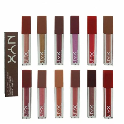 Блеск Для Губ Nyx Soft Matte Lip Cream Doux Mat A Liquid Leveres, 12 цв