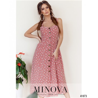 Платье №773-розовый