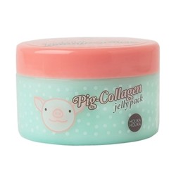 Маска для лица ночная коллагеновая Pig-Collagen jelly pack Holika Holika 80 мл.