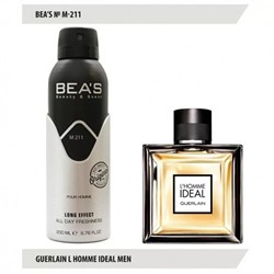 Дезодорант BEA'S M 211 - Guerlain L'Homme Ideal For Men 200мл